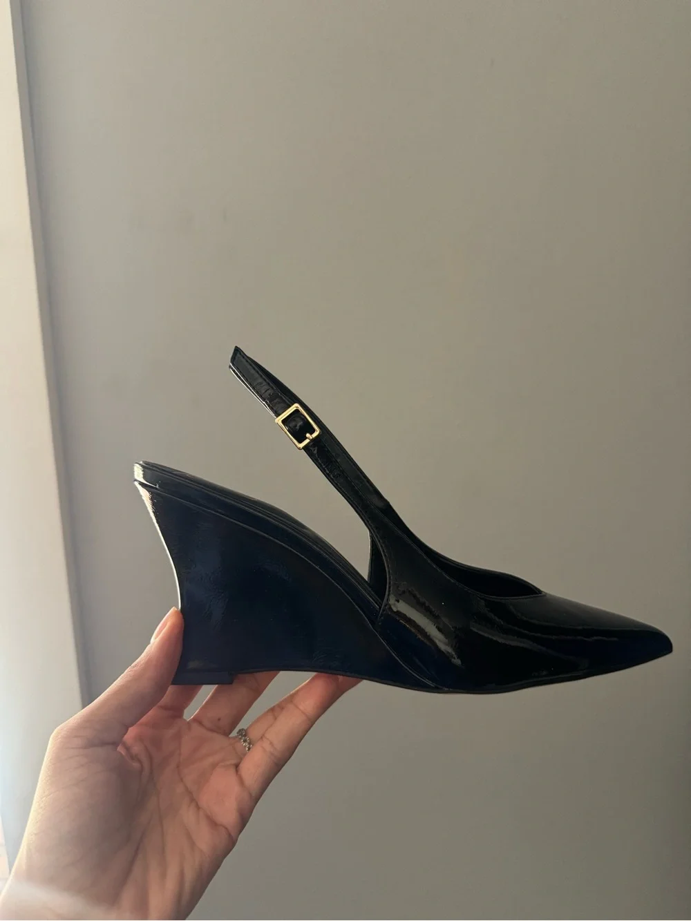 Jessica Simpson black patent